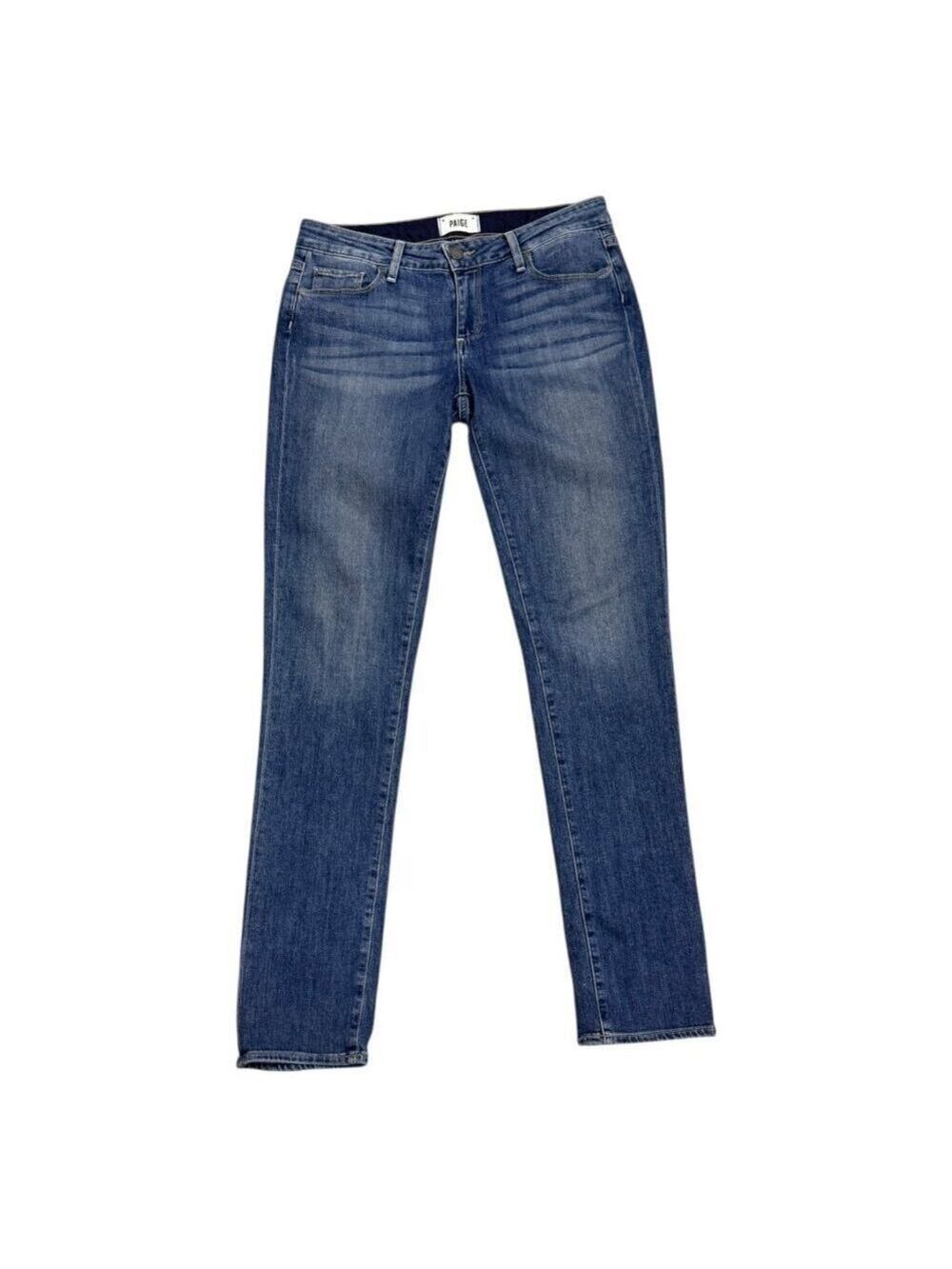 PAIGE Jeans Low Rise JIMMY SKINNY Designer Denim Pants Womens 30x32